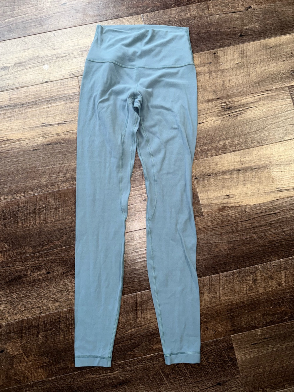 lululemon Light Blue High-Waist Leggings
